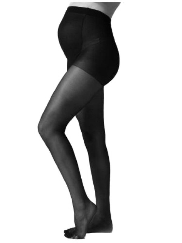 Premium 40 Denier Tall Maternity Tights Black